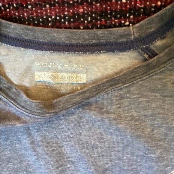 Columbia PFG UV Water Shirt Omni-Shade Fishing Gray Mens Size Large - Picture 3 of 3